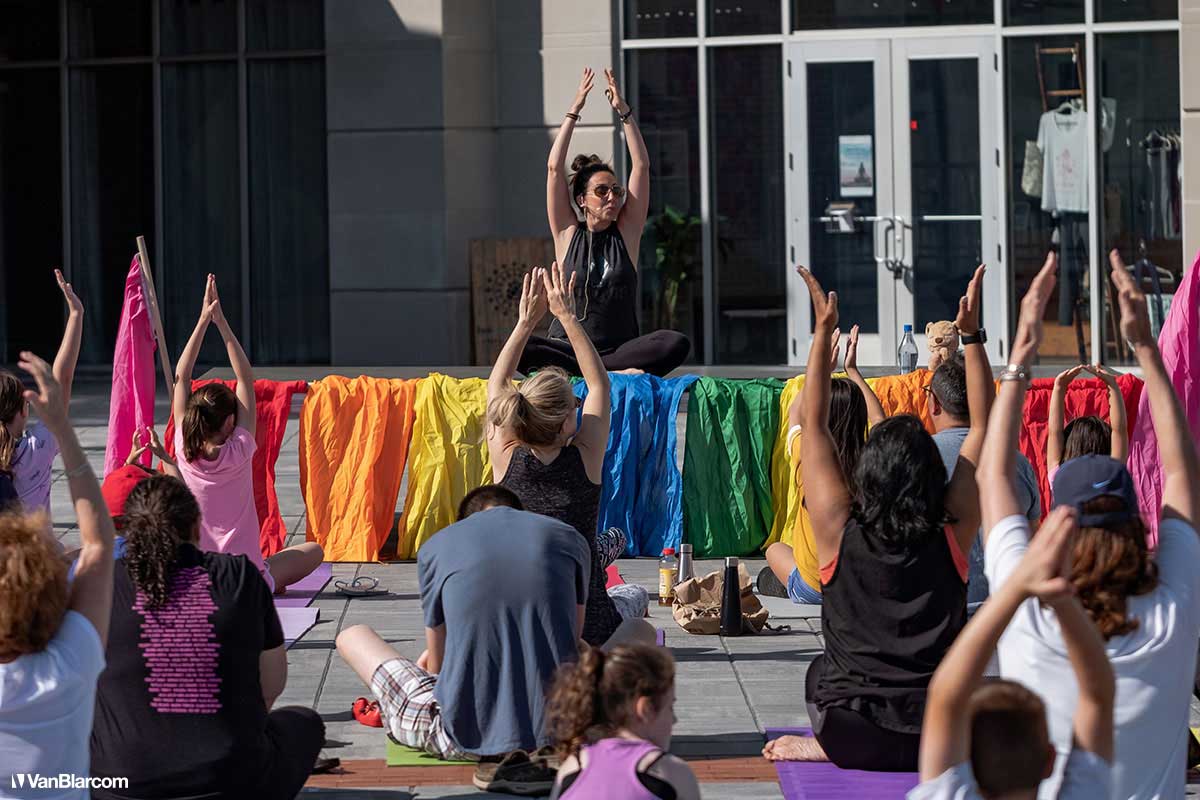 Yoga in the Plaza - Metuchen, NJ